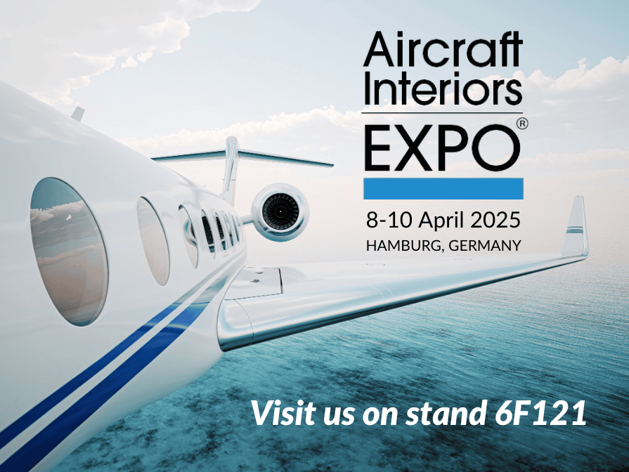 Hebmueller aerospace takes part at AIX - Aircraft Interiors Expo Hamburg 2025